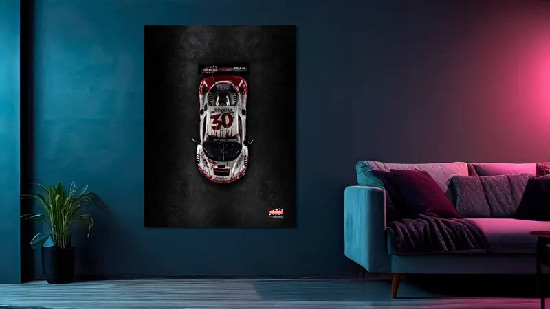Frikadelli Ferrari 296 GT3 Nürburgring 24h 2023 topshot