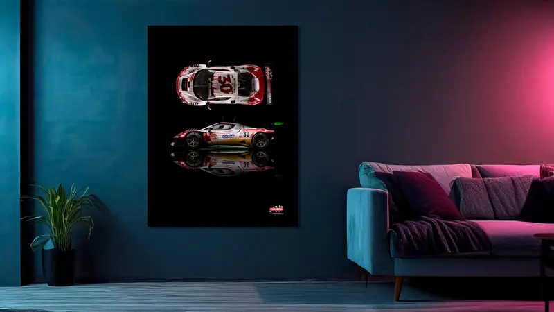 Frikadelli Ferrari 296 GT3 Nürburgring 24h 2023 twoshot