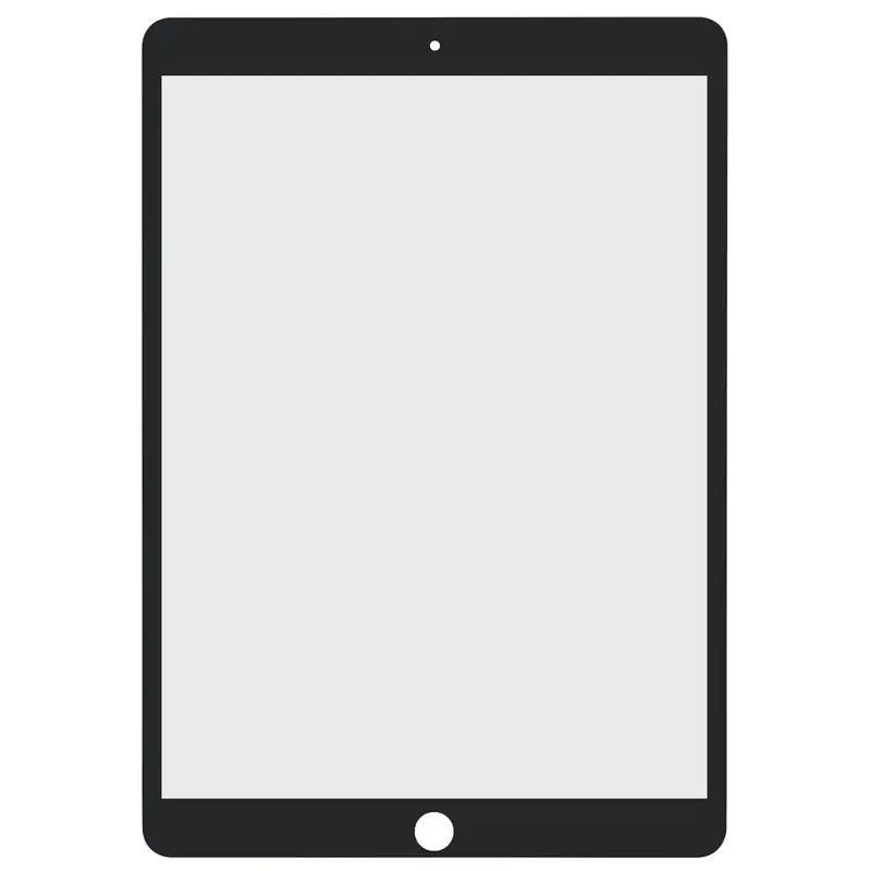 Front Glass Schwarz mit OCA kompatibel für iPad Air 3 (A2123 A2152 A2153 A2154)