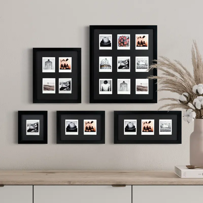 Fuji Instax Square Bilderrahmen (schwarz/schwarz)