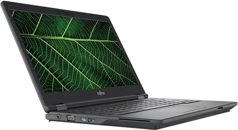 Fujitsu Lifebook E5411, 35,6 cm (14"), Core i3, 16GB, 256 GB SSD (Refurbished) Schwarz