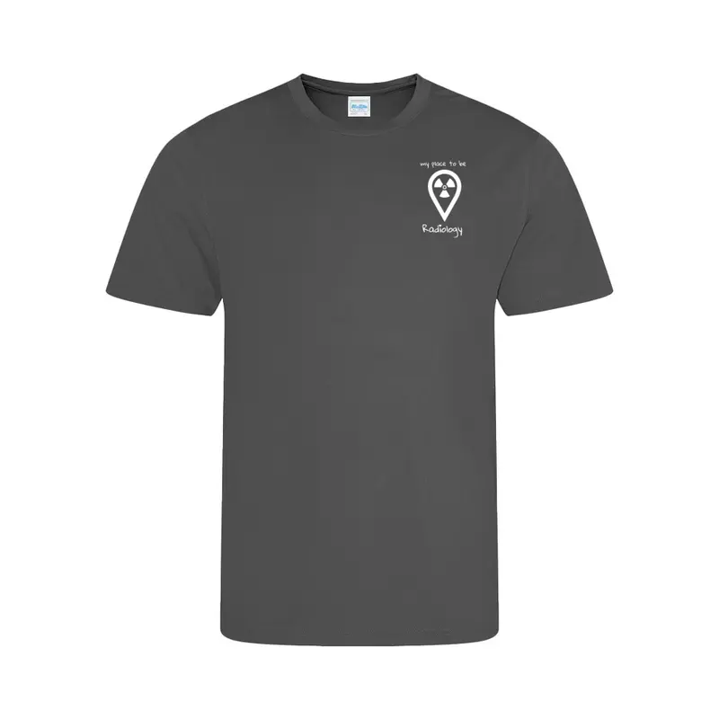Funktionsshirt Cool T-Shirt Sport (Herren) - my place to be Radiology (kleines Logo)