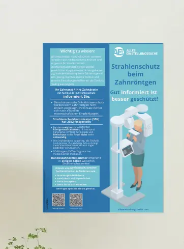 Für Zahnärzte I Aufklärung Poster - Zahnröntgen - Nr. 2