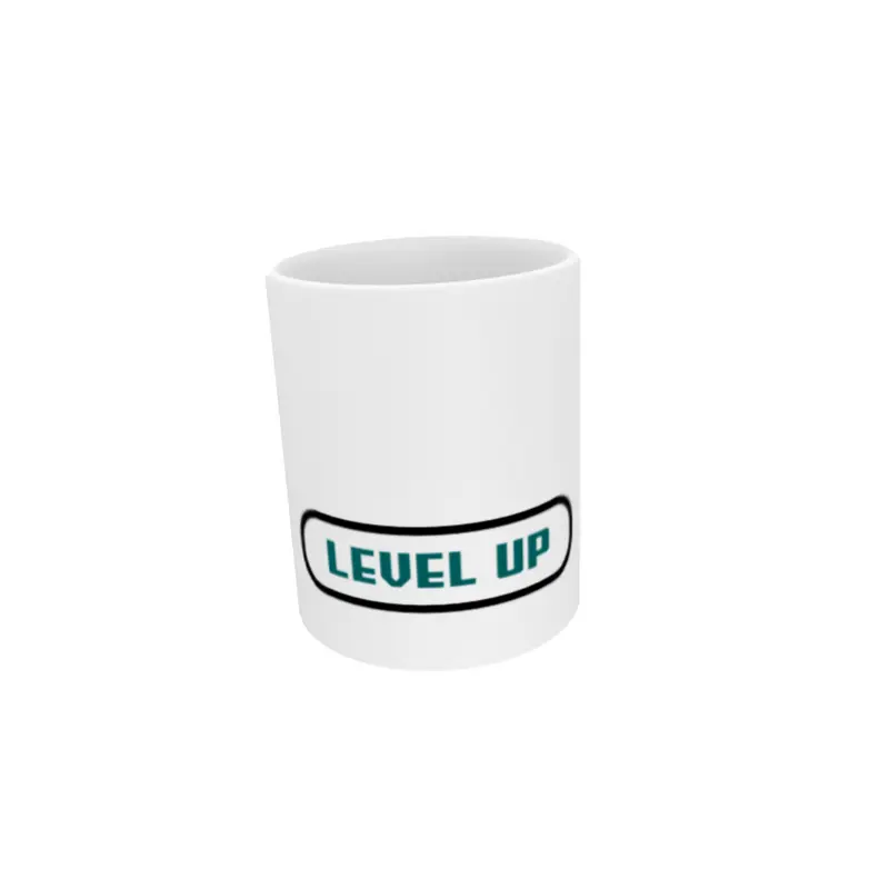 Gamer Tasse „Level Up“