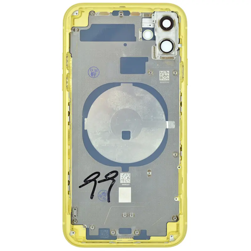 Gehäuse kompatibel für iPhone 11 gelb "PULLED" EMPTY EU