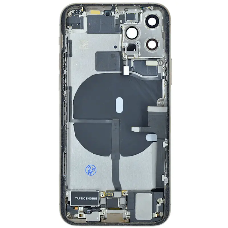 Gehäuse kompatibel für iPhone 11 PRO gold bestückt "PULLED" EU