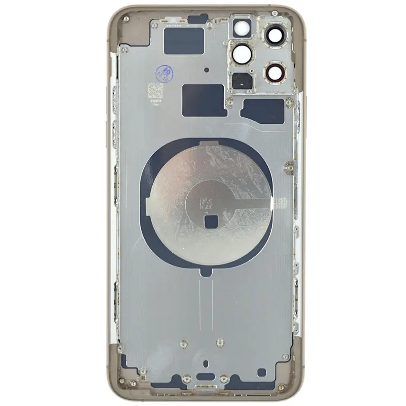 Gehäuse kompatibel für iPhone 11 Pro Max gold "PULLED" EMPTY EU