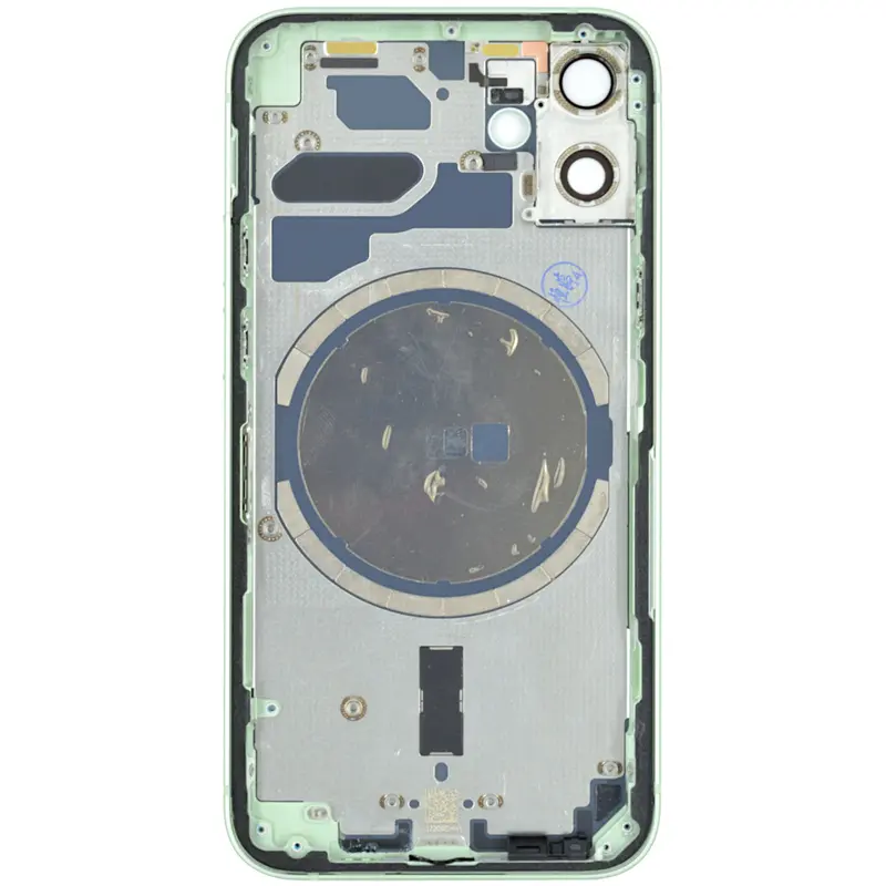Gehäuse kompatibel für iPhone 12 mini grün "PULLED" EMPTY US