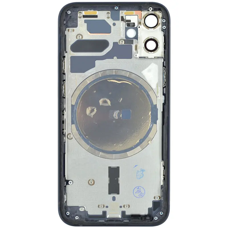 Gehäuse kompatibel für iPhone 12 mini schwarz "PULLED" EMPTY EU
