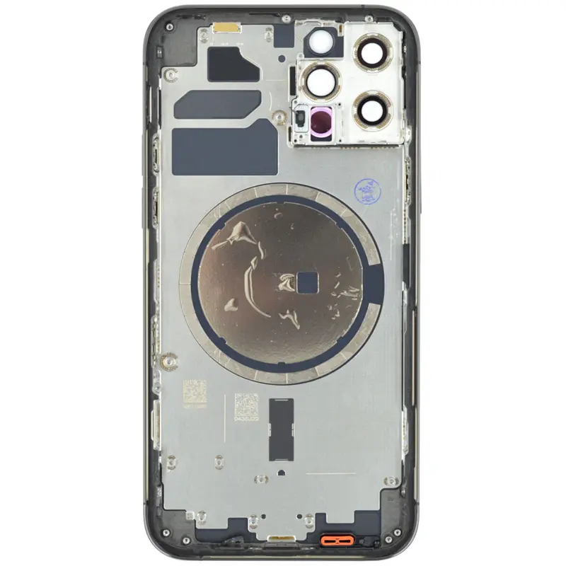 Gehäuse kompatibel für iPhone 12 Pro graphit "PULLED" EMPTY US
