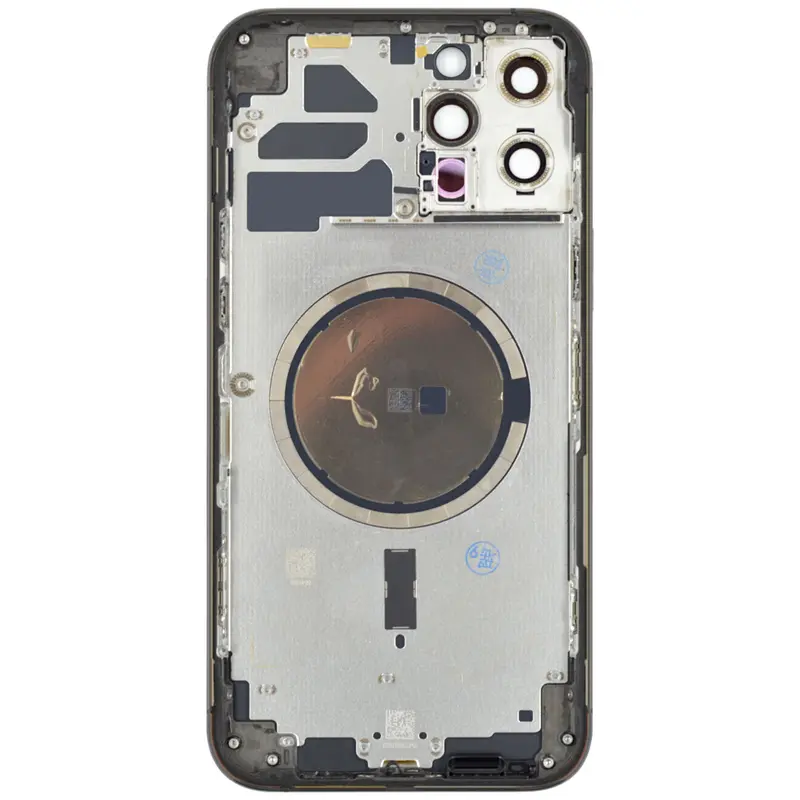 Gehäuse kompatibel für iPhone 12 Pro Max graphit "PULLED" EMPTY EU