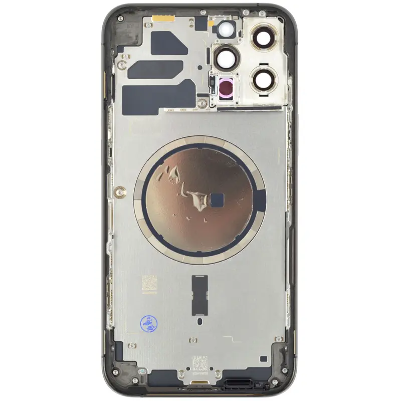 Gehäuse kompatibel für iPhone 12 Pro Max graphit "PULLED" EMPTY US