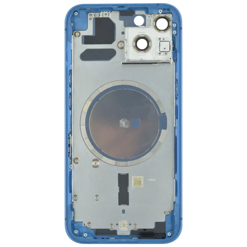 Gehäuse kompatibel für iPhone 13 Blau "PULLED" EMPTY US