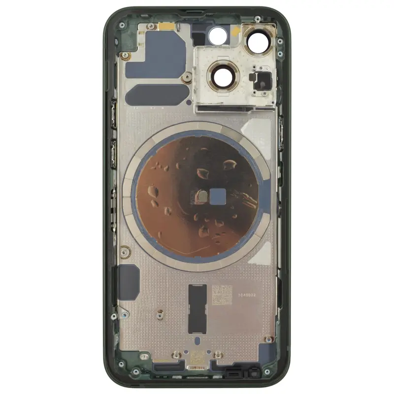 Gehäuse kompatibel für iPhone 13 mini Grün "PULLED" EMPTY EU