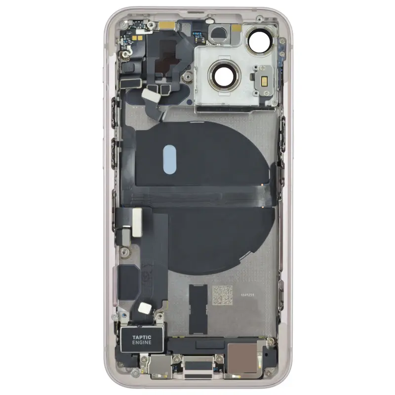 Gehäuse kompatibel für iPhone 13 mini Rose bestückt "PULLED" US