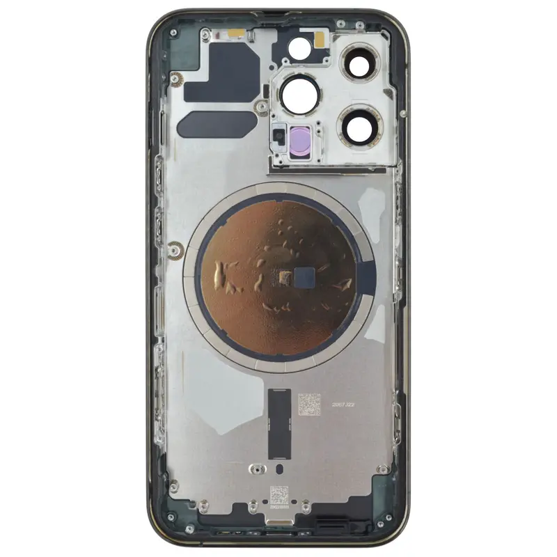 Gehäuse kompatibel für iPhone 13 Pro Alpingrün "PULLED" EMPTY EU