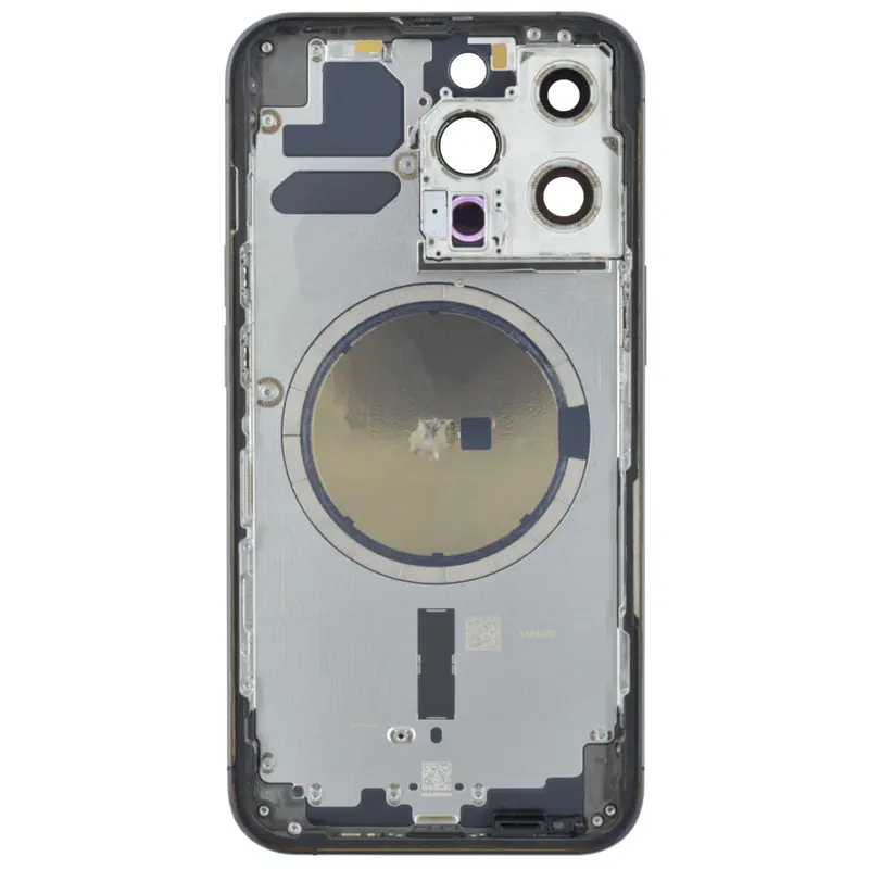 Gehäuse kompatibel für iPhone 13 Pro Graphit "PULLED" EMPTY US
