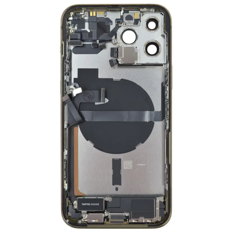 Gehäuse kompatibel für iPhone 13 Pro Max Gold bestückt "PULLED" US