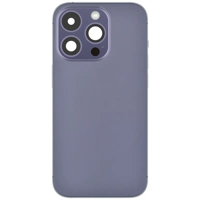 Gehäuse kompatibel für iPhone 14 Pro Dunkellila "PULLED" EMPTY US
