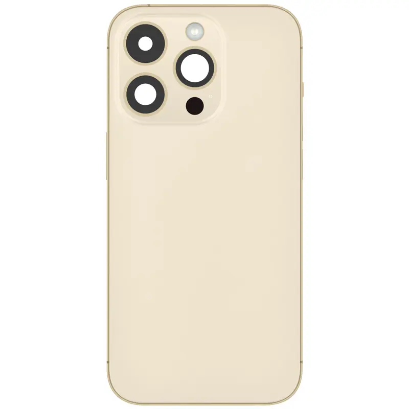 Gehäuse kompatibel für iPhone 14 Pro Gold "PULLED" EMPTY US