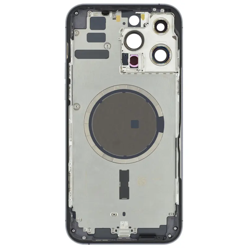 Gehäuse kompatibel für iPhone 14 Pro Max Dunkellila "PULLED" EMPTY EU