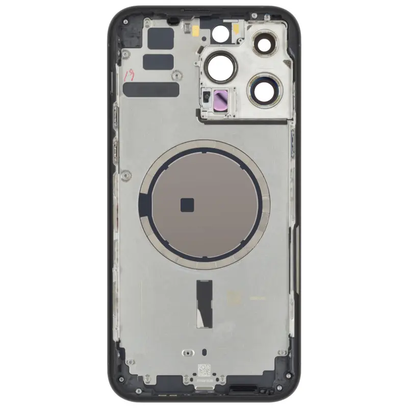 Gehäuse kompatibel für iPhone 14 Pro Max Space Schwarz "PULLED" EMPTY US
