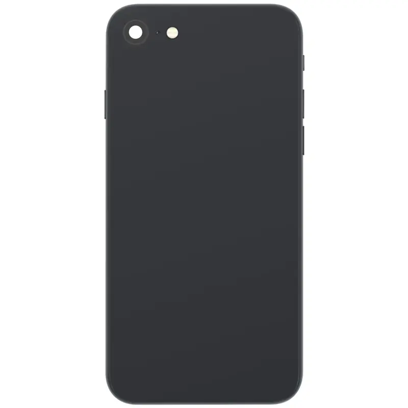 Gehäuse kompatibel für iPhone SE 2020 bestückt schwarz "PULLED" US