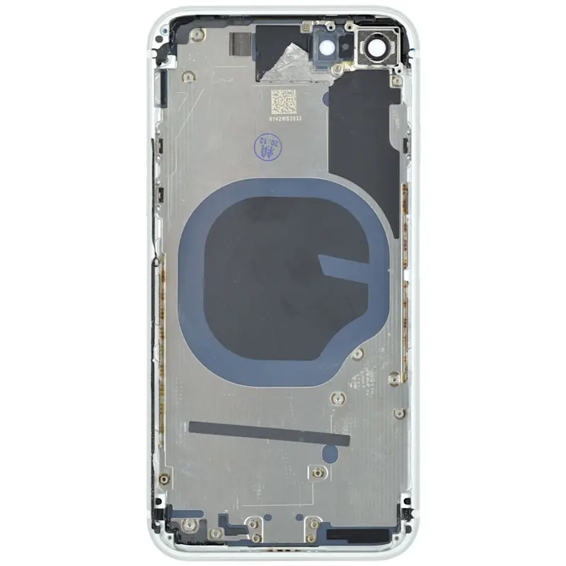 Gehäuse kompatibel für iPhone SE 2020 weiß "PULLED" EMPTY US