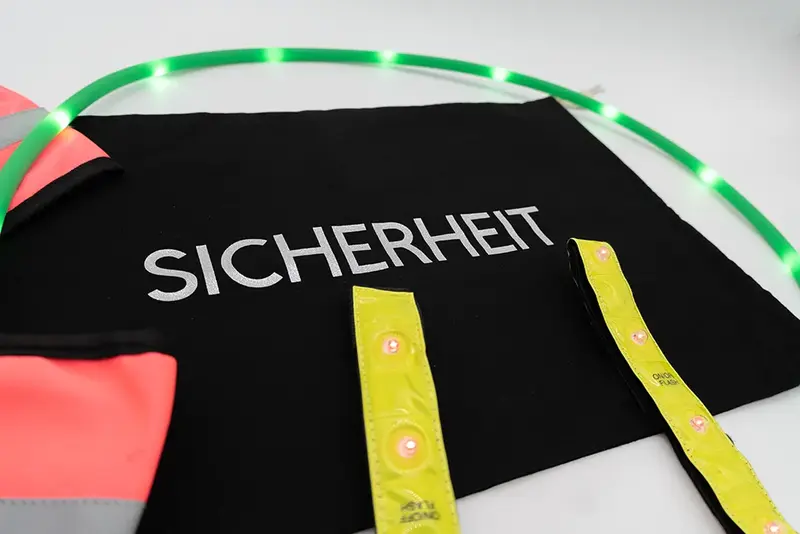 Große Baumwolltasche für Sicherheitsutensilien