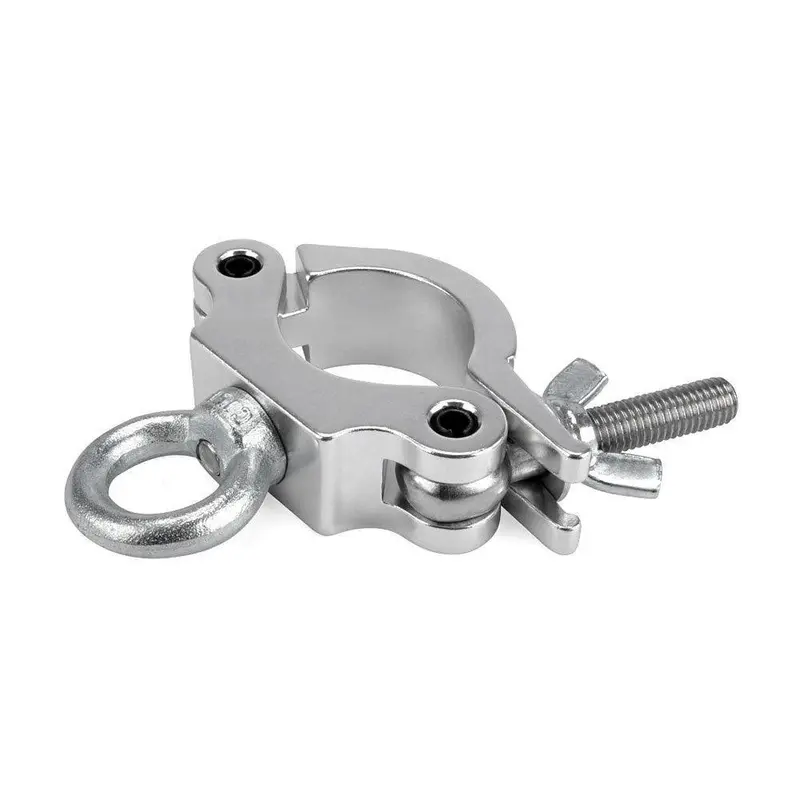 Halbschelle schmal, silber, mit Öse 170 kg (48 - 51 mm)