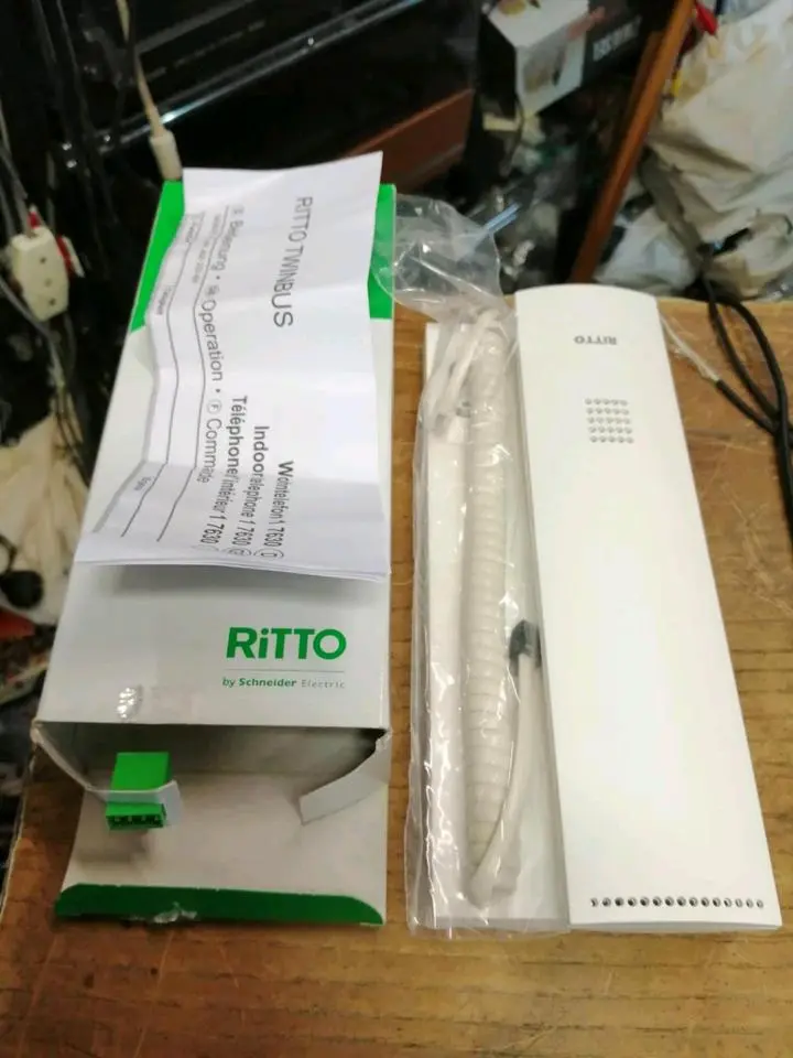 HAUSTELEFON RITTO by SCHNEIDER 1763070, NEU & ORIGINALVERPACKT!!
