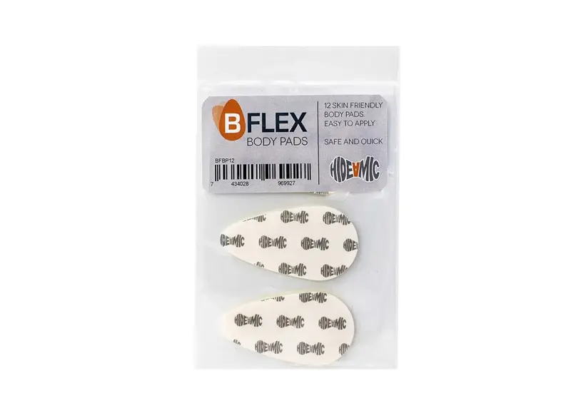 Hide-a-mic Body Pads für B_Flex