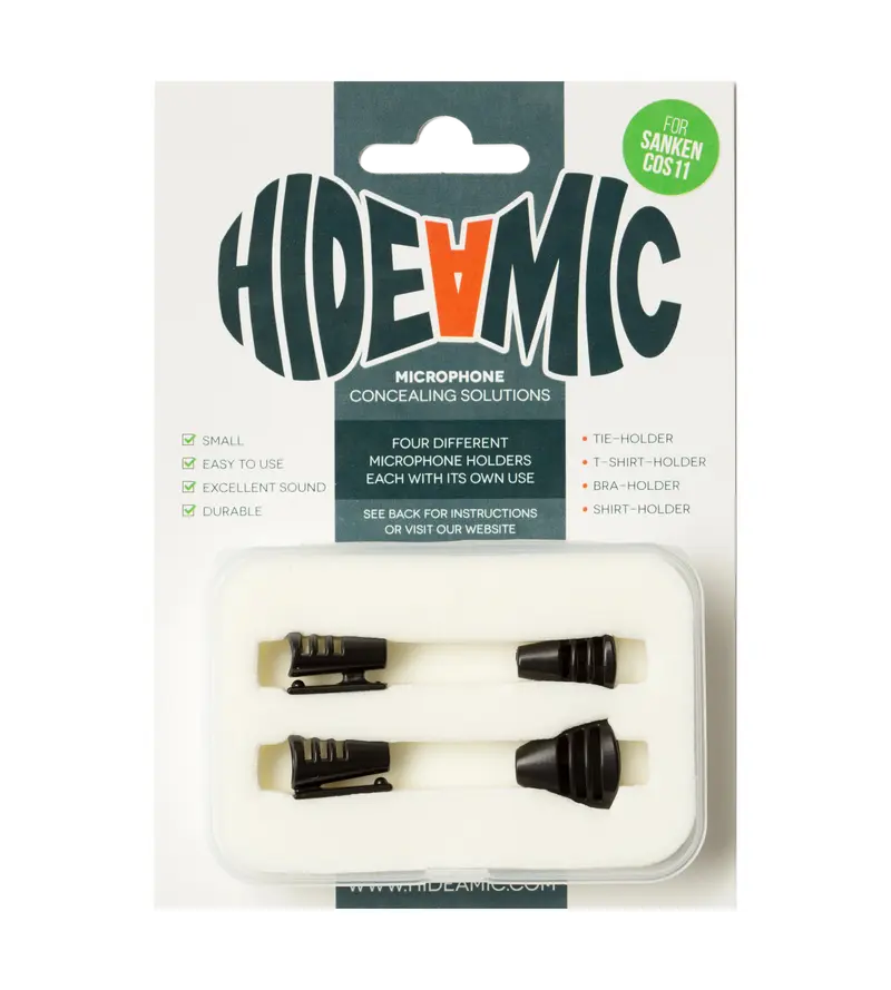 Hide-A-Mic Clips - 4er Set