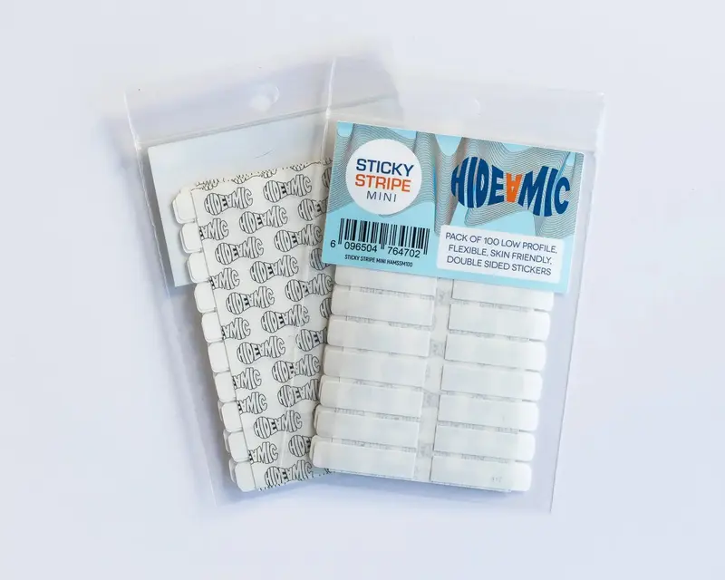 Hide-a-mic Sticky Stripe Mini