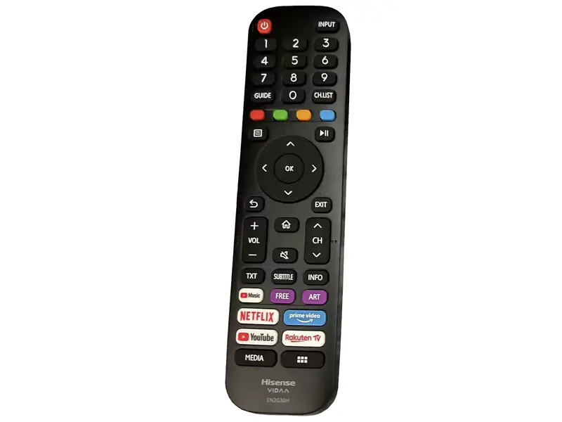 HISENSE Fernbedienung EN2G30H, T269780, HT269780, VIDAA, SUB EN2A30, HT266544