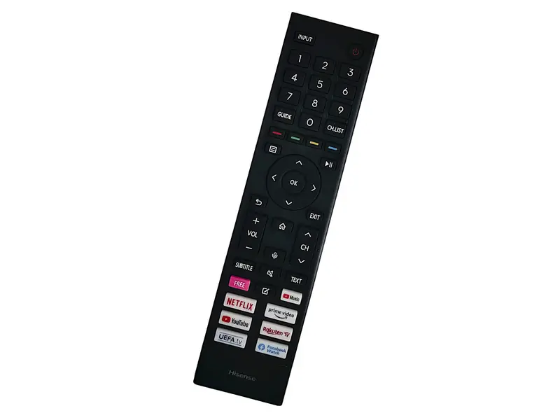 HISENSE Fernbedienung ERF3B80H, A21180E, A20510B, Voice remote