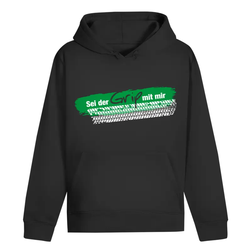 Hoodie Grip Deutsch Grün