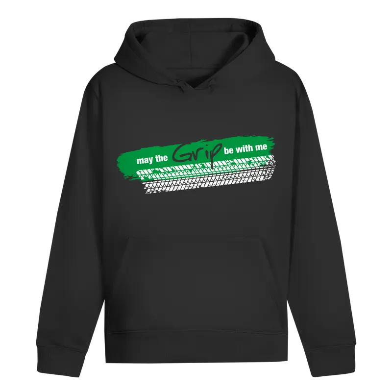 Hoodie Grip Englisch Grün