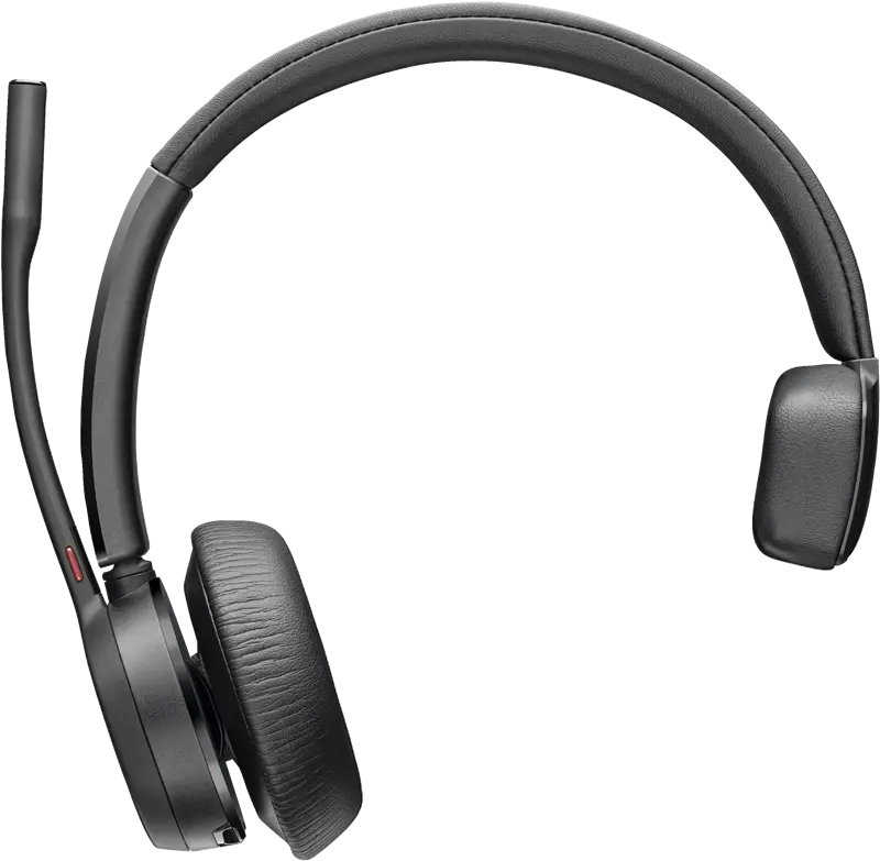 HP Poly Voyager 4310 UC Monaurales Headset +BT700 USB-A Adapter +Ladestation Schwarz
