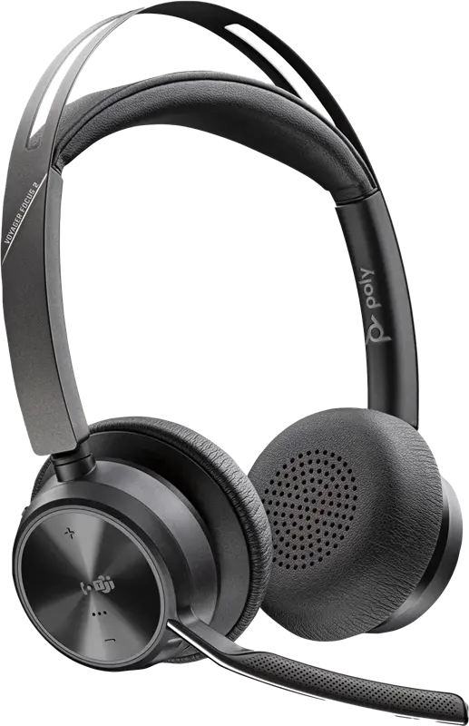 HP Poly Voyager Focus 2 USB-C-C Headset Schwarz