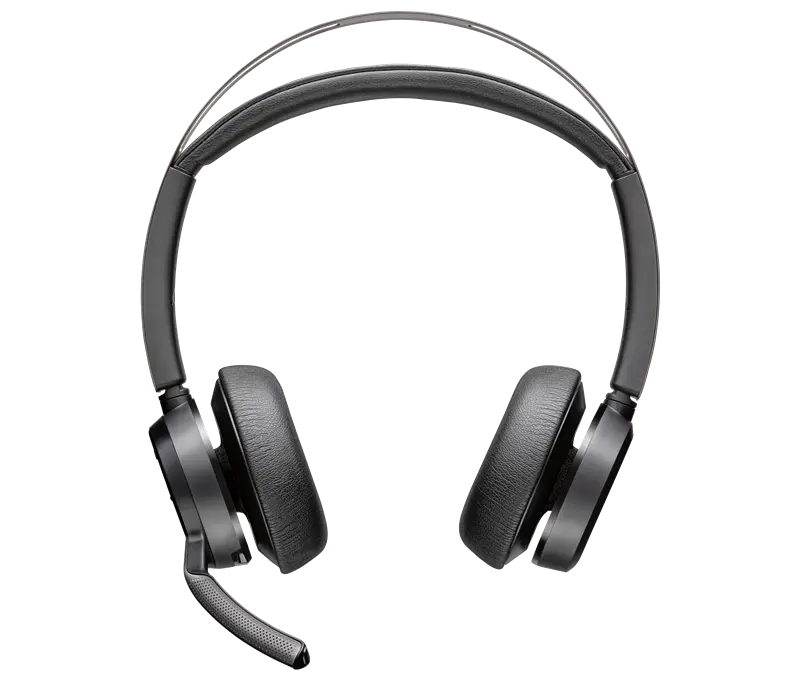 HP Poly Voyager Focus 2 USB-C-C Headset +USB-C/A-Adapter +Ladestation Schwarz
