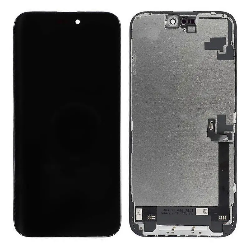 INCELL Displayeinheit kompatibel für iPhone 16 Plus schwarz (programmierbar)