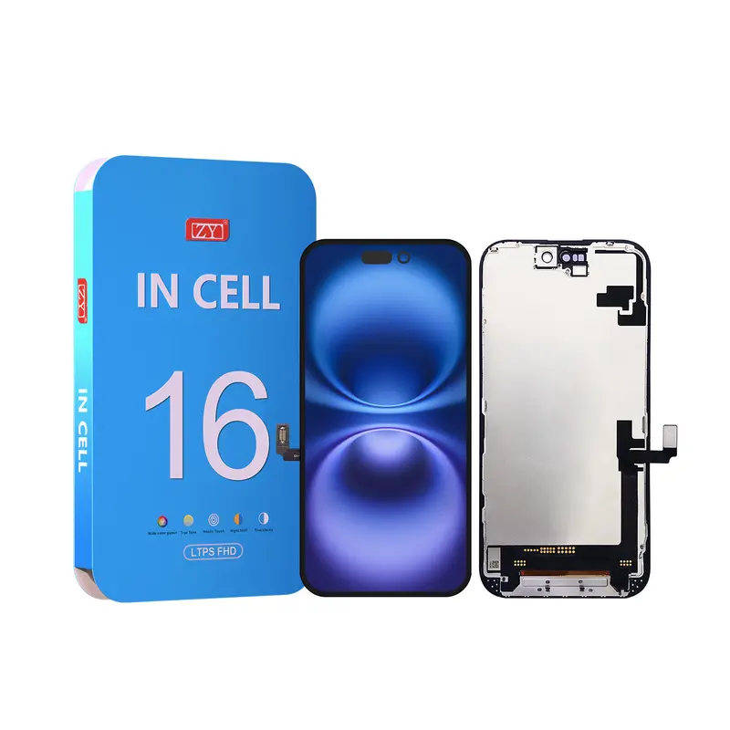 Incell FHD COF 1080P Displayeinheit kompatibel für Iphone 16
