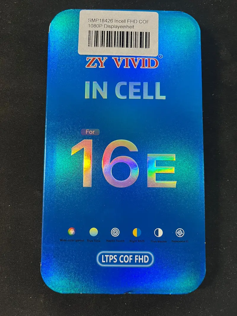 Incell FHD COF 1080P Displayeinheit kompatibel für Iphone 16e