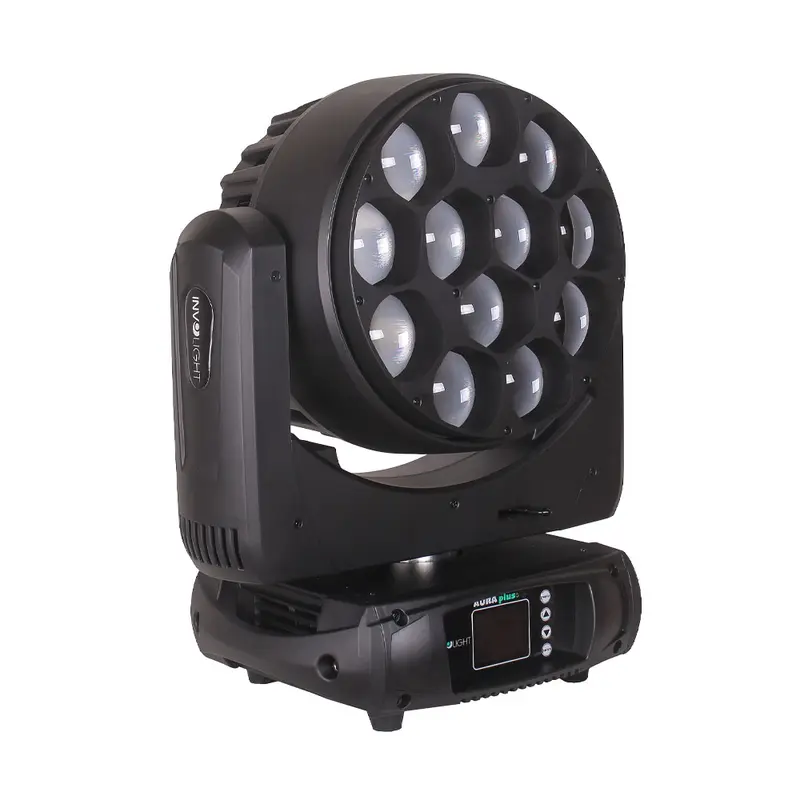 Involight Aura Plus – Wash Moving Head mit 12x RGBW + 72x RGB SMD LED