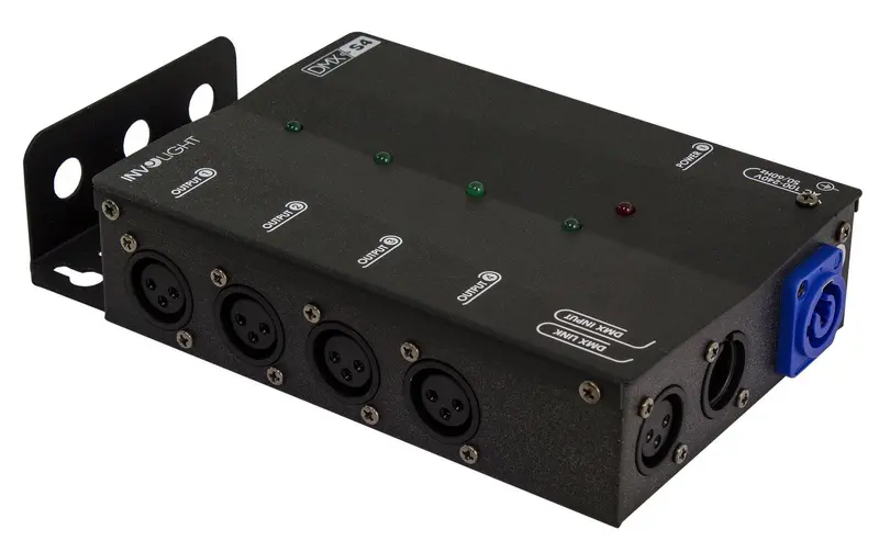 Involight DMXS4 - 4 Kanäle DMX Splitter / Signalverteiler