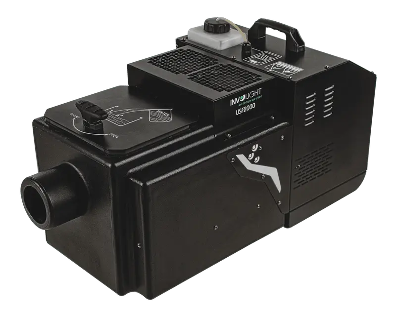 Involight USF2000 Ultraschall Nebelmaschine auf Wasserbasis, DMX, 1800W