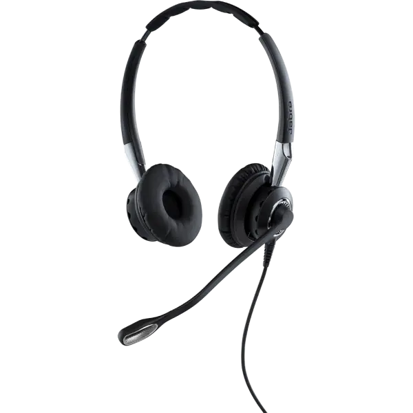 Jabra BIZ 2400 II Duo, NC Headset Schwarz