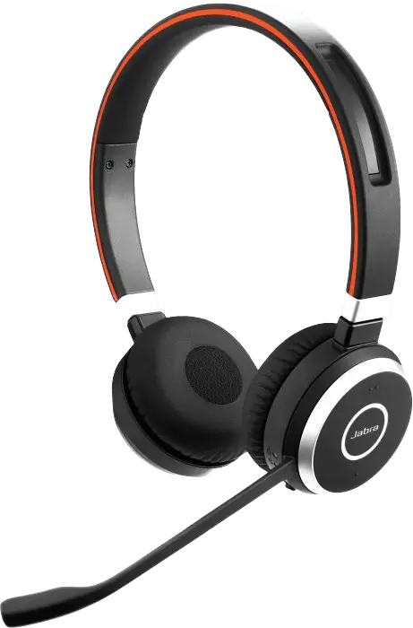 Jabra Evolve 30 UC Stereo Headset Schwarz