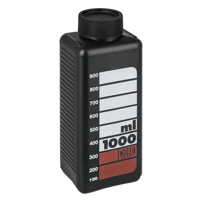 JOBO Weithals-Flasche 1000ml schwarz